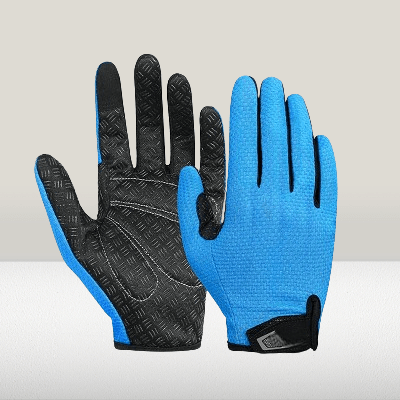 Gants Vélo - Anti - SlipCyclingGloves™ - Bleu - Velo Sympa qc