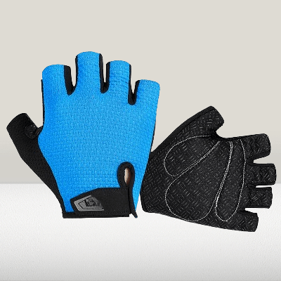 Gants Vélo - Anti - SlipCyclingGloves™ - Bleu - Velo Sympa qc