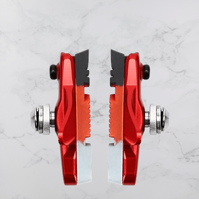 Patin de Frein pour Vélo - BikeBrakeShoes™ - Rouge - Velo Sympa qc