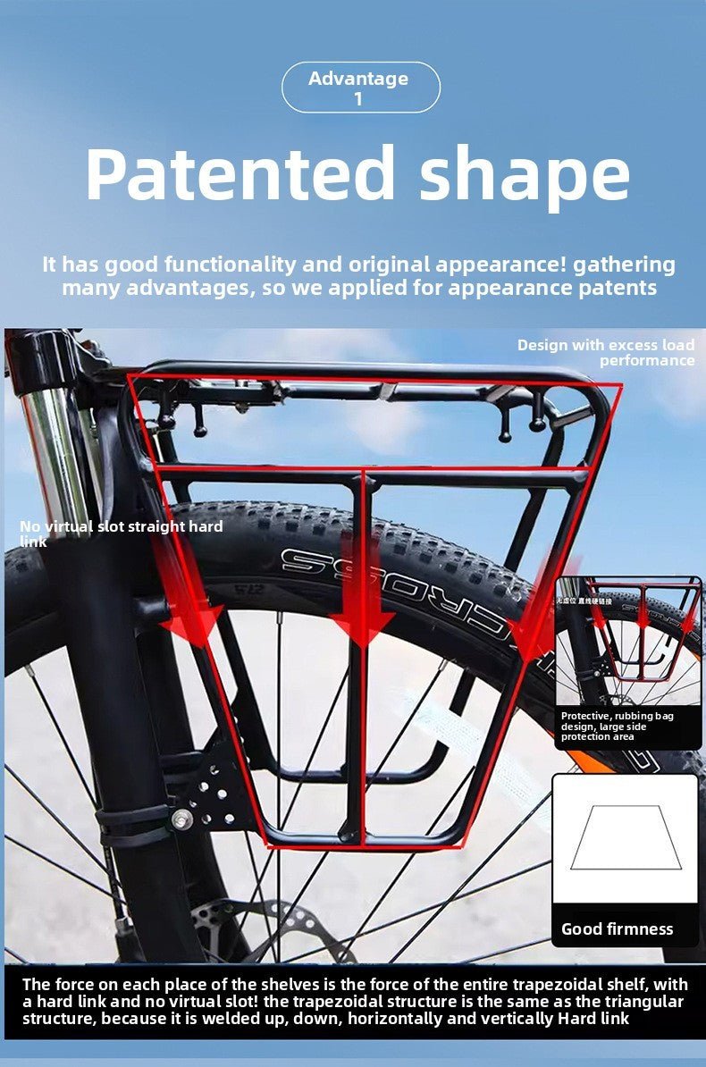 porte bagage vélo avant - donum - Velo Sympa