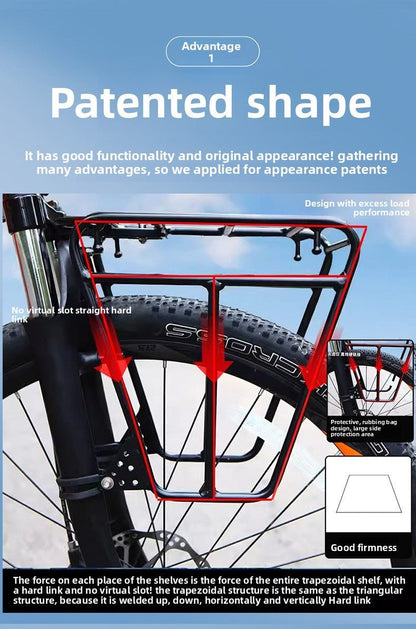 porte bagage vélo avant - donum - Velo Sympa