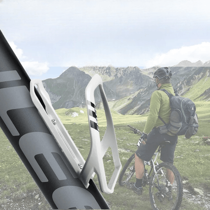 Porte Bidon Velo - BicycleBottleHolder™ - Blanc - Velo Sympa qc